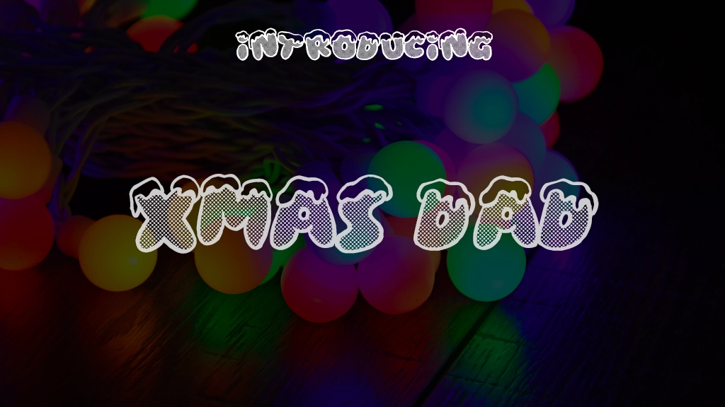 Xmas Dad Font Sample Images  1